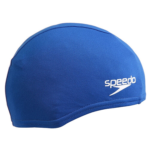 Speedo Шапочка для плавания тканевая Junior Polyester Cap Blue