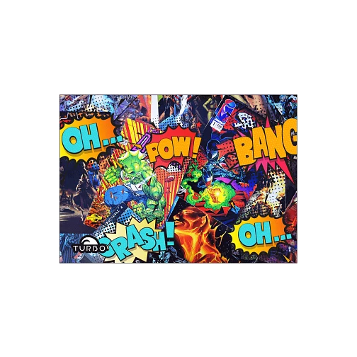 TURBO Полотенце из микрофибры TERRY SUPER COMIC 145x100cm