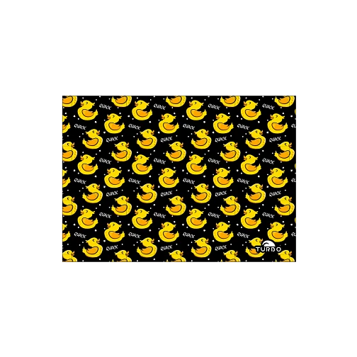 TURBO Полотенце из микрофибры Terry Quak Quak 145x100cm yellow