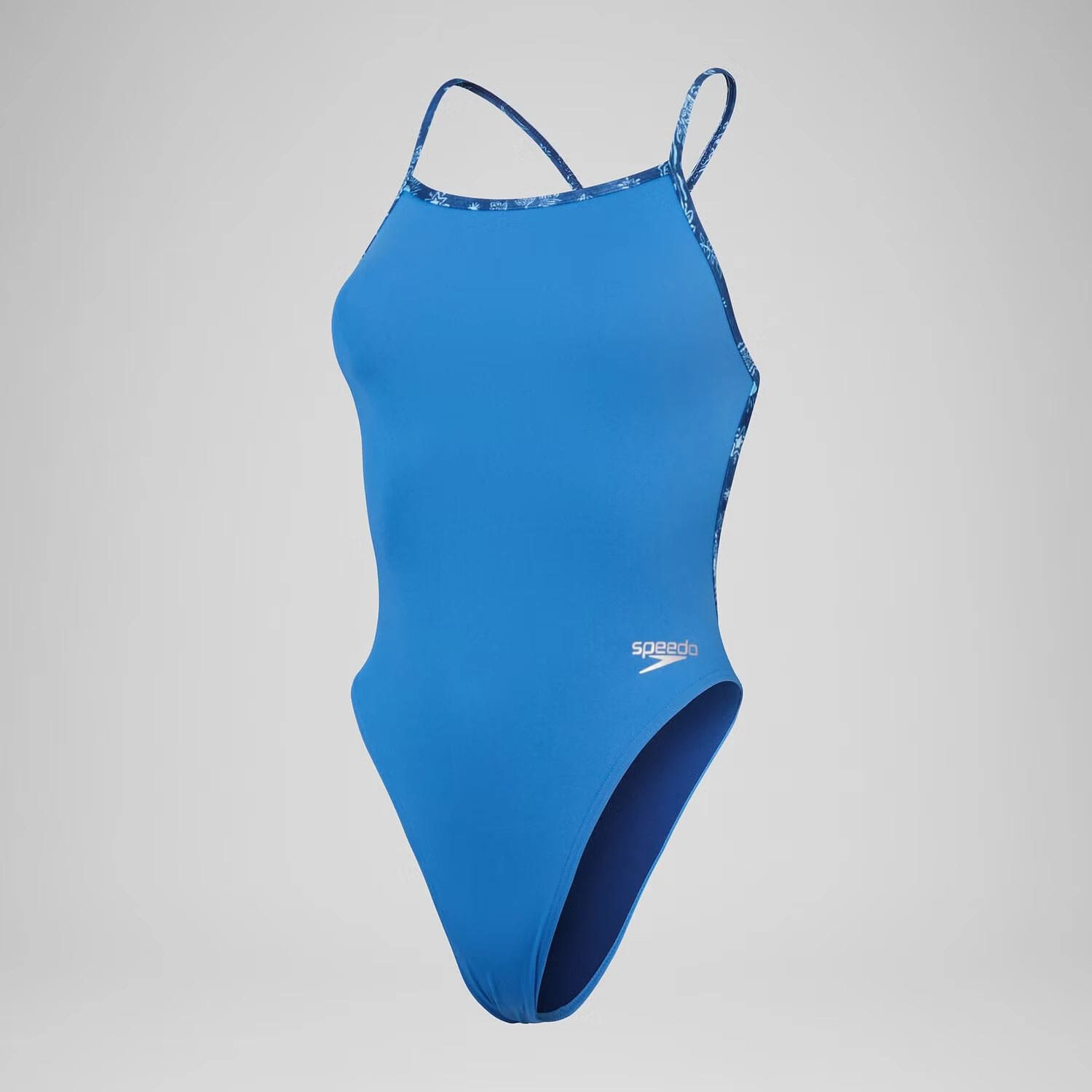 Speedo Купальник Club Training Solid Vback Swimsuit Blue