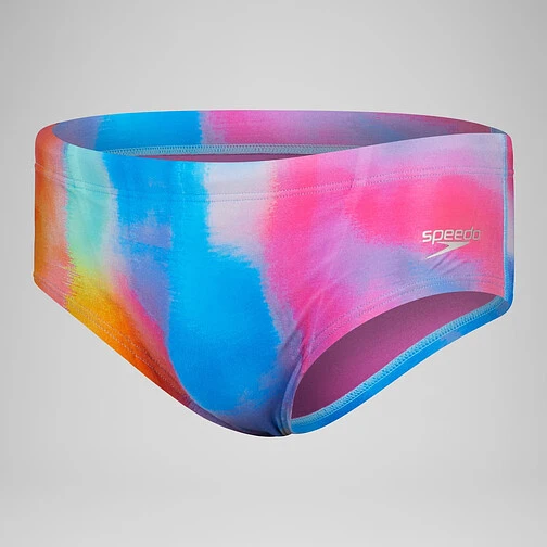 Speedo Плавки Club Training 13.5cm Allover Brief Pink/Yellow
