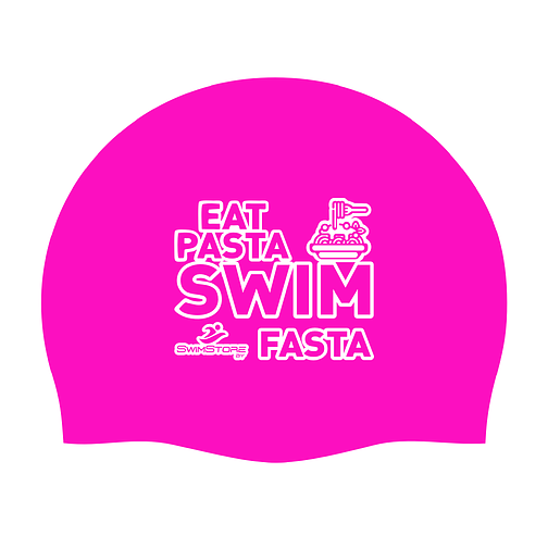 SwimStore Шапочка для плавания Eat Pasta pink