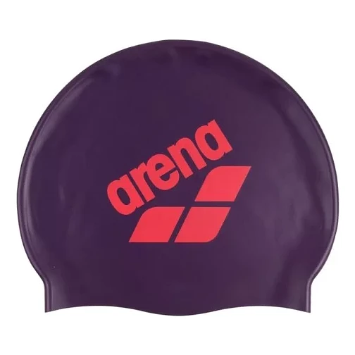 Arena Шапочка для плавания BIG LOGO CAP Plum-Bright Coral