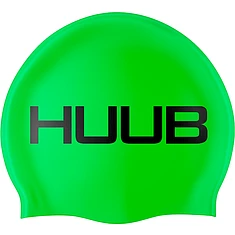 HUUB Шапочка для плавания Silicone Swim Cap Fluo Green