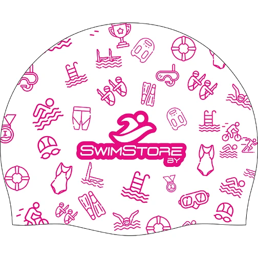 SwimStore Шапочка для плавания Aquatics white