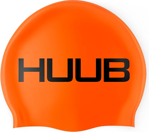 HUUB Шапочка для плавания Silicone Swim Cap Fluo Orange