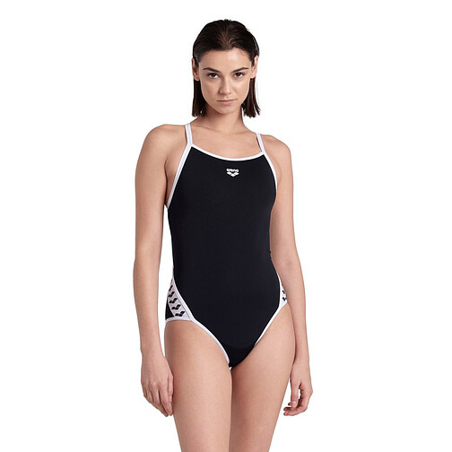Arena Купальник спортивный ARENA ICONS SUPER FLY BACK SOLID black-white