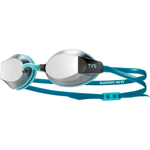 TYR Очки для плавания Blackops 140 EV Racing  Mirrored Silver/Blue/Blue