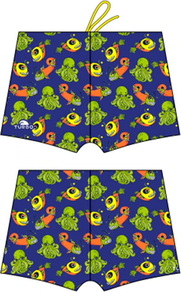 TURBO Плавки спортивные HAPPY KIDS - BOXER DARKY SEA Royal