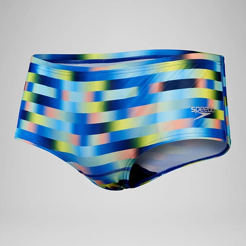 Speedo Плавки Men's Club Training Allover Digi 14cm Brief Blue/Yellow