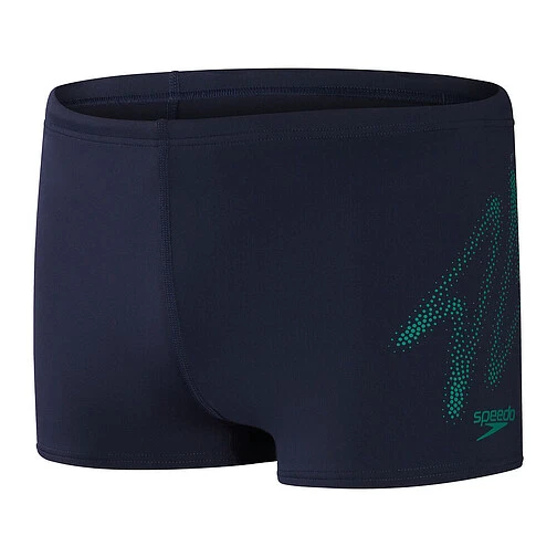 Speedo Плавки спортивные HYPER BOOM PLACEMENT AQUASHORT NAVY/GREEN