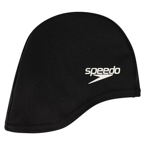 Speedo Шапочка для плавания тканевая Junior Polyester Cap black