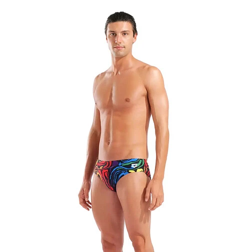 Arena Плавки спортивные COLOURS SWIM BRIEFS multi black