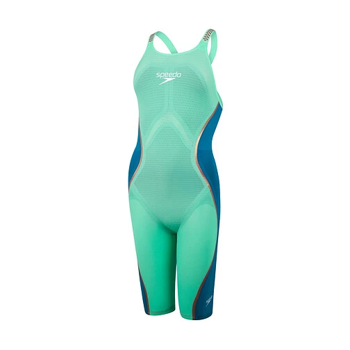 Speedo Гидрокостюм Fastskin LZR Intent Openback Green/Blue