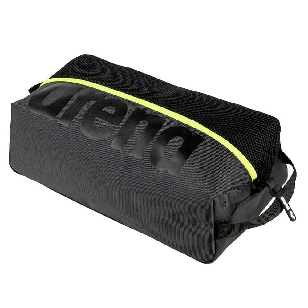 Arena Сумка-косметичка SPIKY III POCKET BAG dark_smoke-neon_yellow