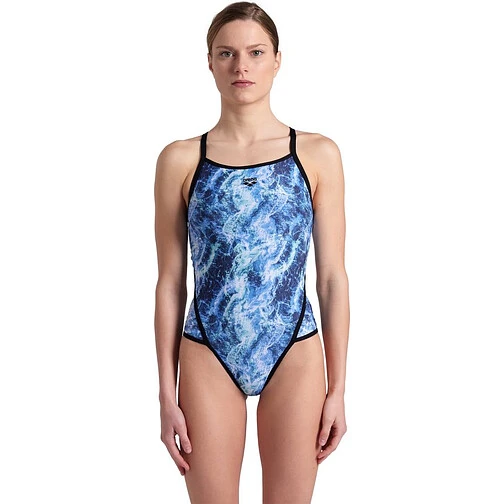Arena Купальник ARENA PACIFIC SUPER FLY BACK black-blue multi