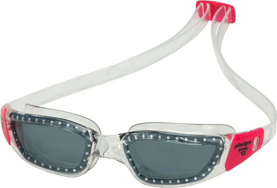 Phelps Очки для плавания TIBURON Clear/Pink