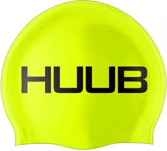 HUUB Шапочка для плавания Silicone Swim Cap Fluo Yellow