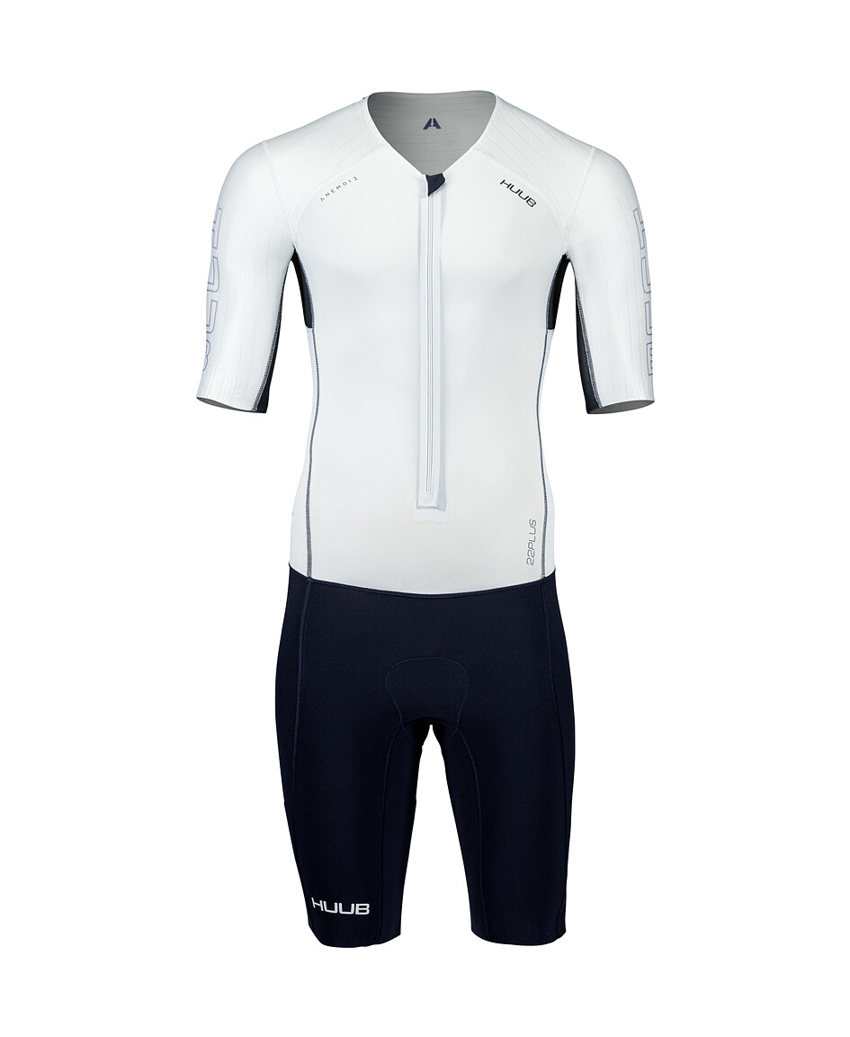 HUUB Стартовый костюм для триатлона мужской Anemoi 2 PLUS22 FL dark navy/white