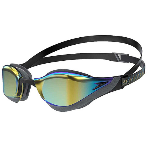Speedo Очки для плавания Fastskin Pure Focus Mirror Black/Gold
