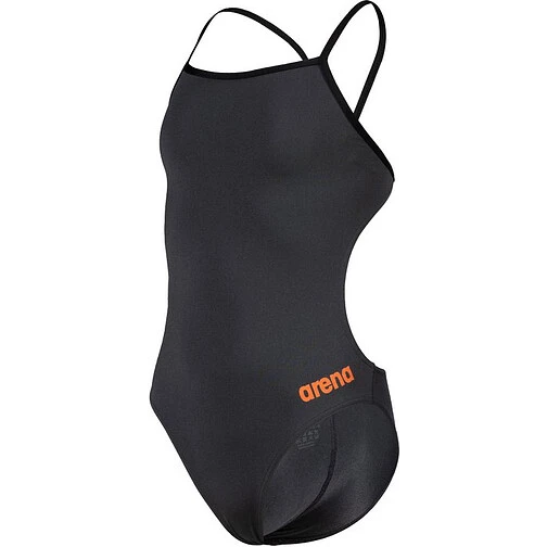 Arena Купальник TEAM CHALLENGE SOLID JR asphalt-black