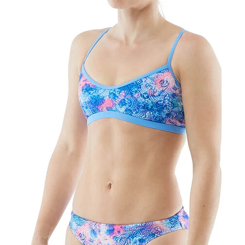 TYR Топ купальника Vari Trinity Top purple/pink