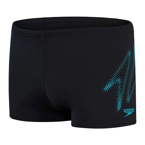 Speedo Плавки спортивные HYPER BOOM PLACEMENT AQUASHORT BLACK/BLU