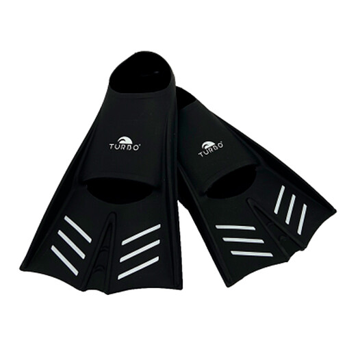 TURBO Ласты для плавания SILICONE SWIM FINS black