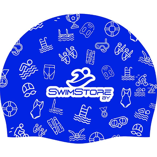 SwimStore Шапочка для плавания Aquatics dark blue
