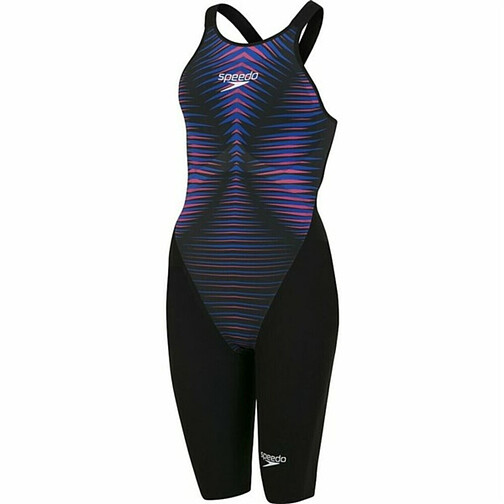 Speedo Гидрокостюм Fastskin LZR Pure Valor Openback Kneeskin Black/Red