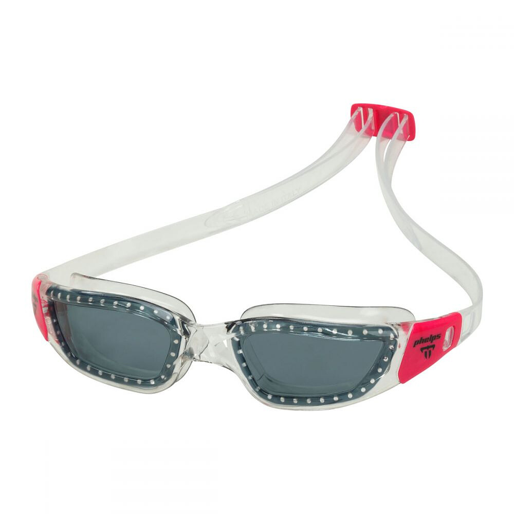 Phelps Очки для плавания TIBURON Clear/Pink