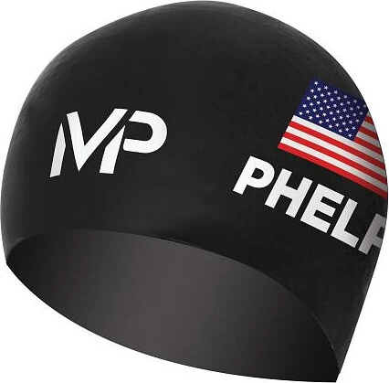 MP Шапочка RACE CAP LTD Michael Phelps Black