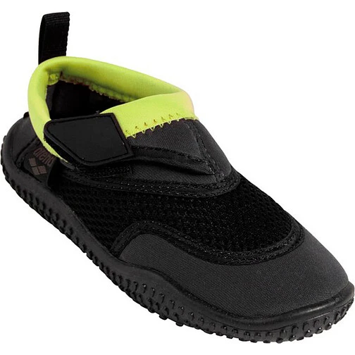 Arena Тапки для плавания ARENA WATERSHOES JR dark_grey-lime