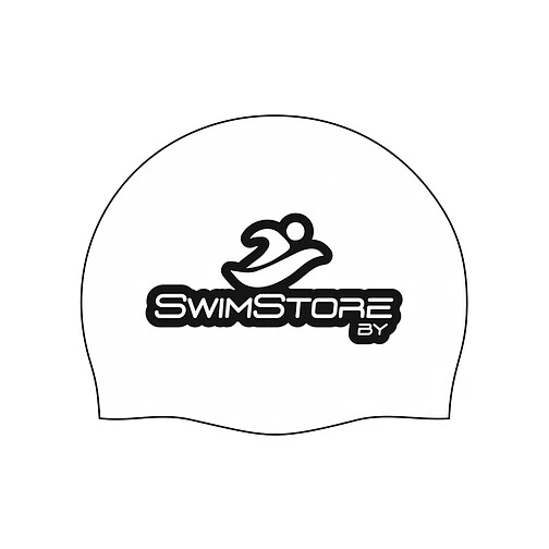 SwimStore Шапочка для плавания BIG LOGO white