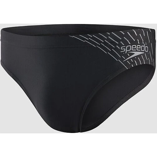 Speedo Плавки спортивные TECH LOGO 7CM BRIEF black/grey