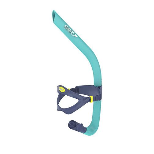 Speedo Трубка для плавания Bullet Head Snorkel Arctic Glass/Hapuna Blue