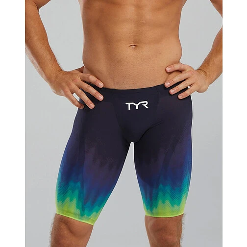 TYR Гидрошорты VENZO Influx Low Waist Jammer Lime/Navy