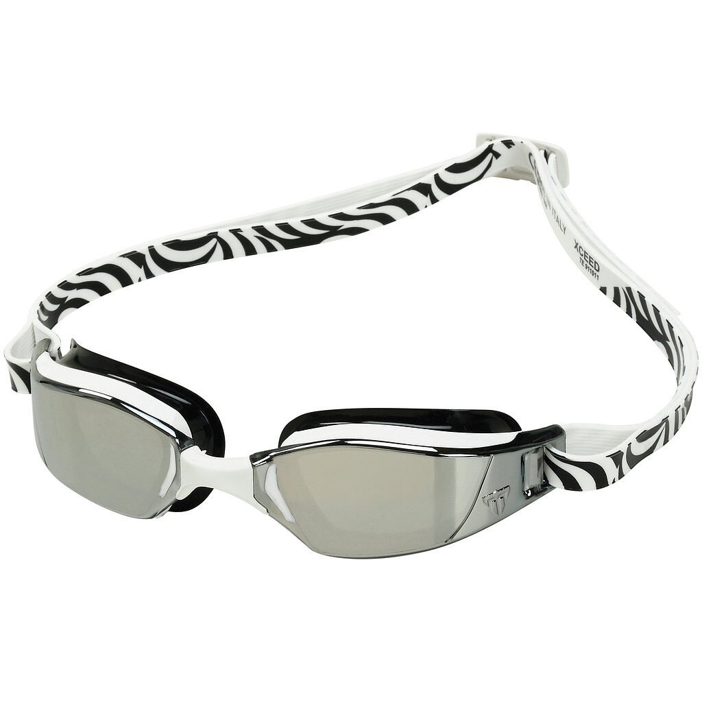 Phelps Очки для плавания XCEED Mirrored Silver-White-Black