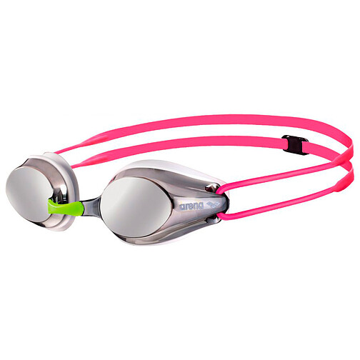 Arena Очки для плавания TRACKS JR MIRROR silver-white-fuchsia