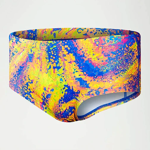 Speedo Плавки спортивные 17cm Allover Digital Brief pink/yellow