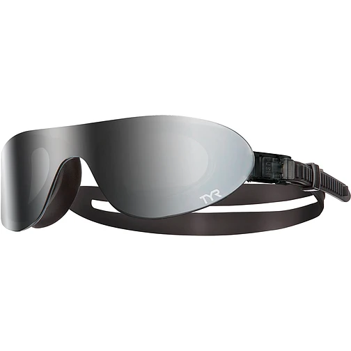 TYR Очки-маска для плавания Swim Shades Mirrored Metal Smoke