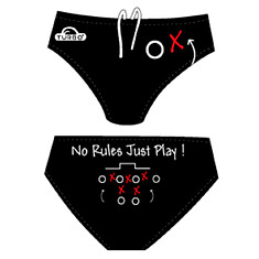 TURBO Плавки спортивные BOY NO RULES black