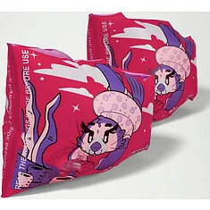 Speedo Нарукавники для плавания Learn to Swim Aria Sea Otter Armbands pink/purple