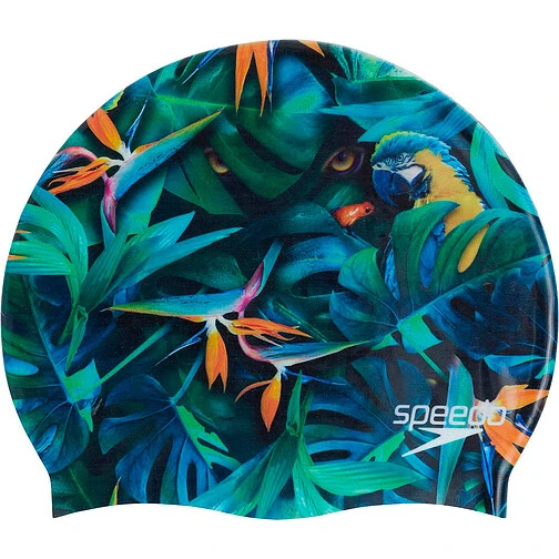 Speedo Шапочка для плавания Digital Print Cap black/multi