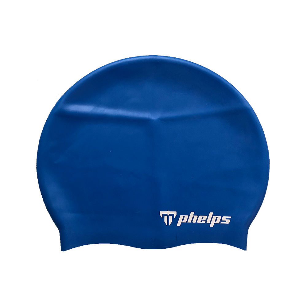 Phelps Шапочка Classic Silicone Blue
