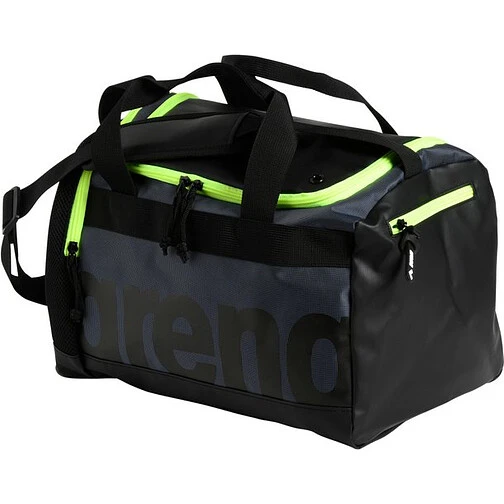 Arena Сумка SPIKY III DUFFLE 25 dark_smoke-neon_yellow