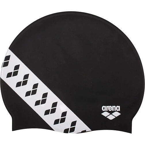 Arena Шапочка для плавания TEAM STRIPE CAP Black