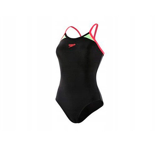 Speedo Купальник Thinstrap Racerback black/red