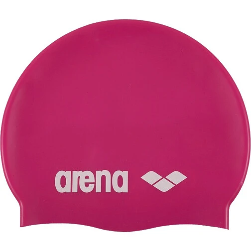 Arena Шапочка для плавания Classic Silicone Fuchsia-White