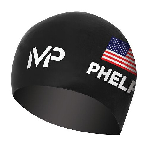 MP Шапочка RACE CAP LTD Michael Phelps Black